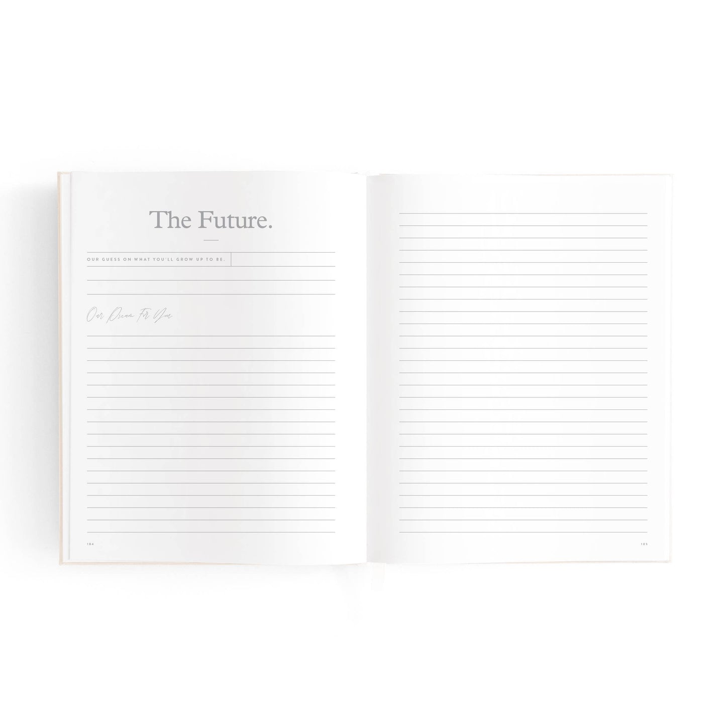 Fox & Fallow - Mini Baby Book Oatmeal