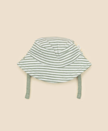 Lūmmi in Colour Babywear - Organic Cotton Bucket Sun Hat - Forest Green