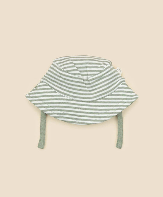 Lūmmi in Colour Babywear - Organic Cotton Bucket Sun Hat - Forest Green
