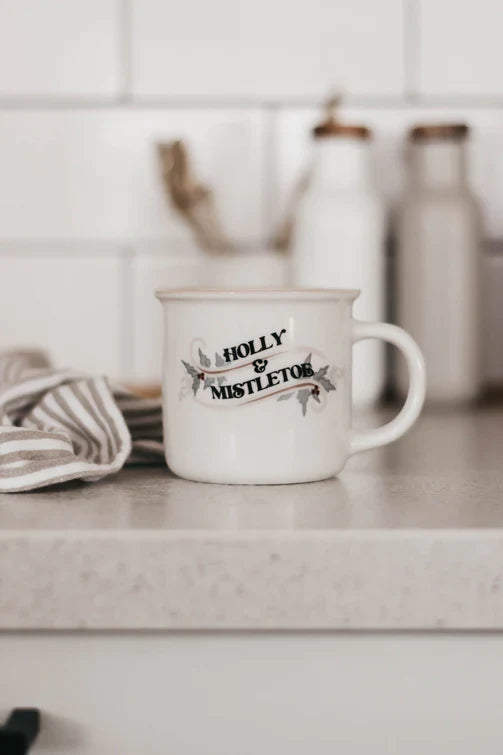 Bencer and Hazelnut Mug - Holly and Mistletoe