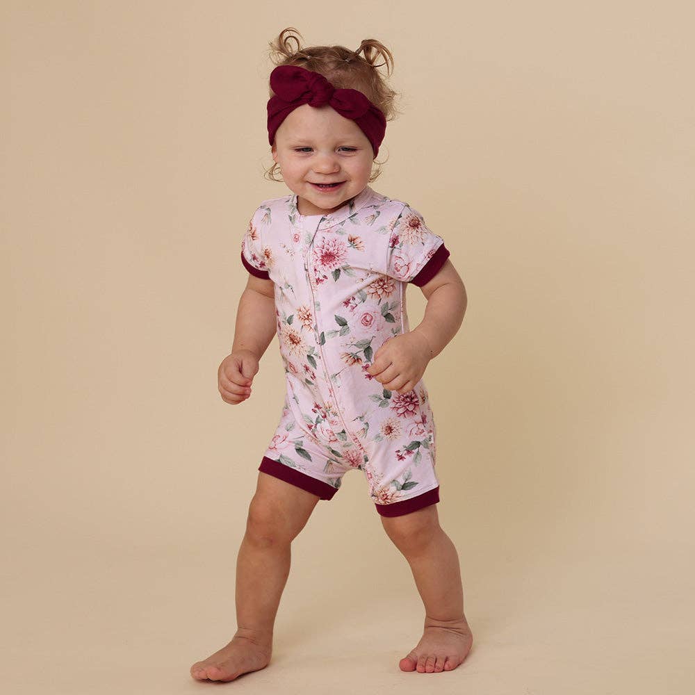 Snuggle Hunny - Birds & Blooms Organic Snuggle Shortie