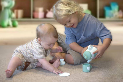 ToysLink - Green Silicone Tea Set