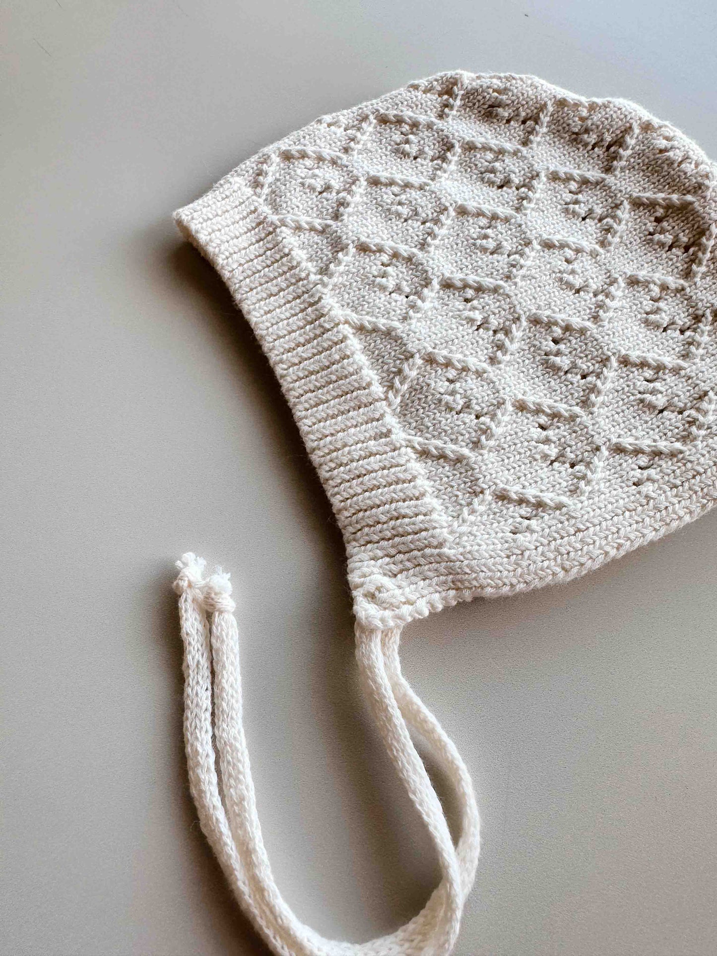 FRECKLES the label - Mila Pointelle Bonnet | Snow