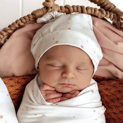 Snuggle Hunny - Stardust Organic Knotted Beanie
