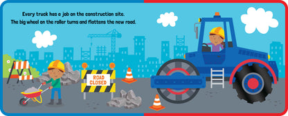 Trucks and Diggers touch and feel spread