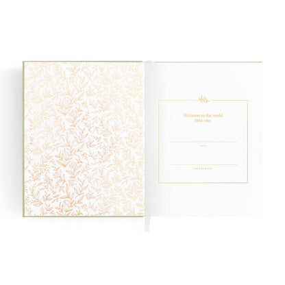 Fox & Fallow - Mini Baby Book Sage