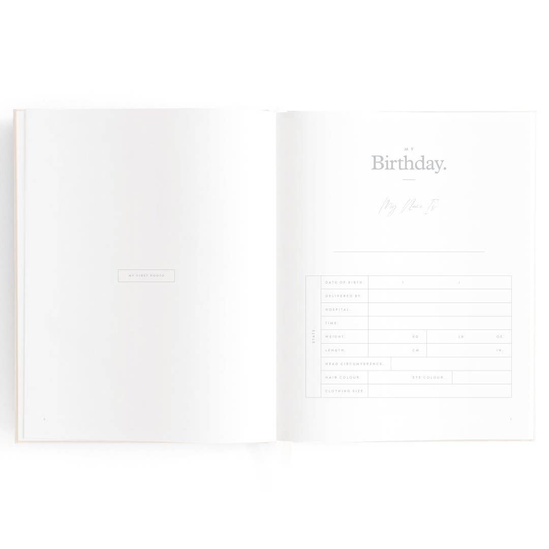 Fox & Fallow - Baby Book Buttermilk (Gender Neutral)