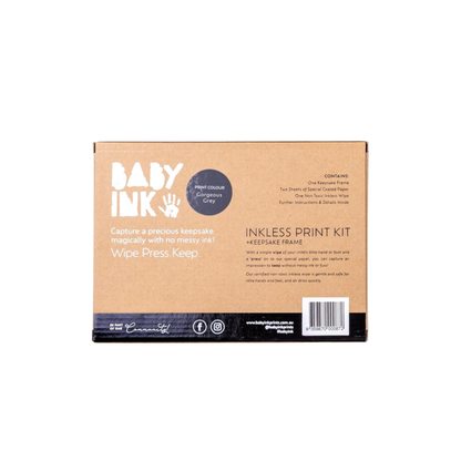 BABYink Frame Gorgeous Grey example print