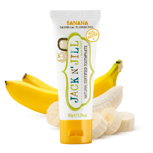 Jack N' Jill Kids - Jack N' Jill Natural Certified Toothpaste Banana 50g