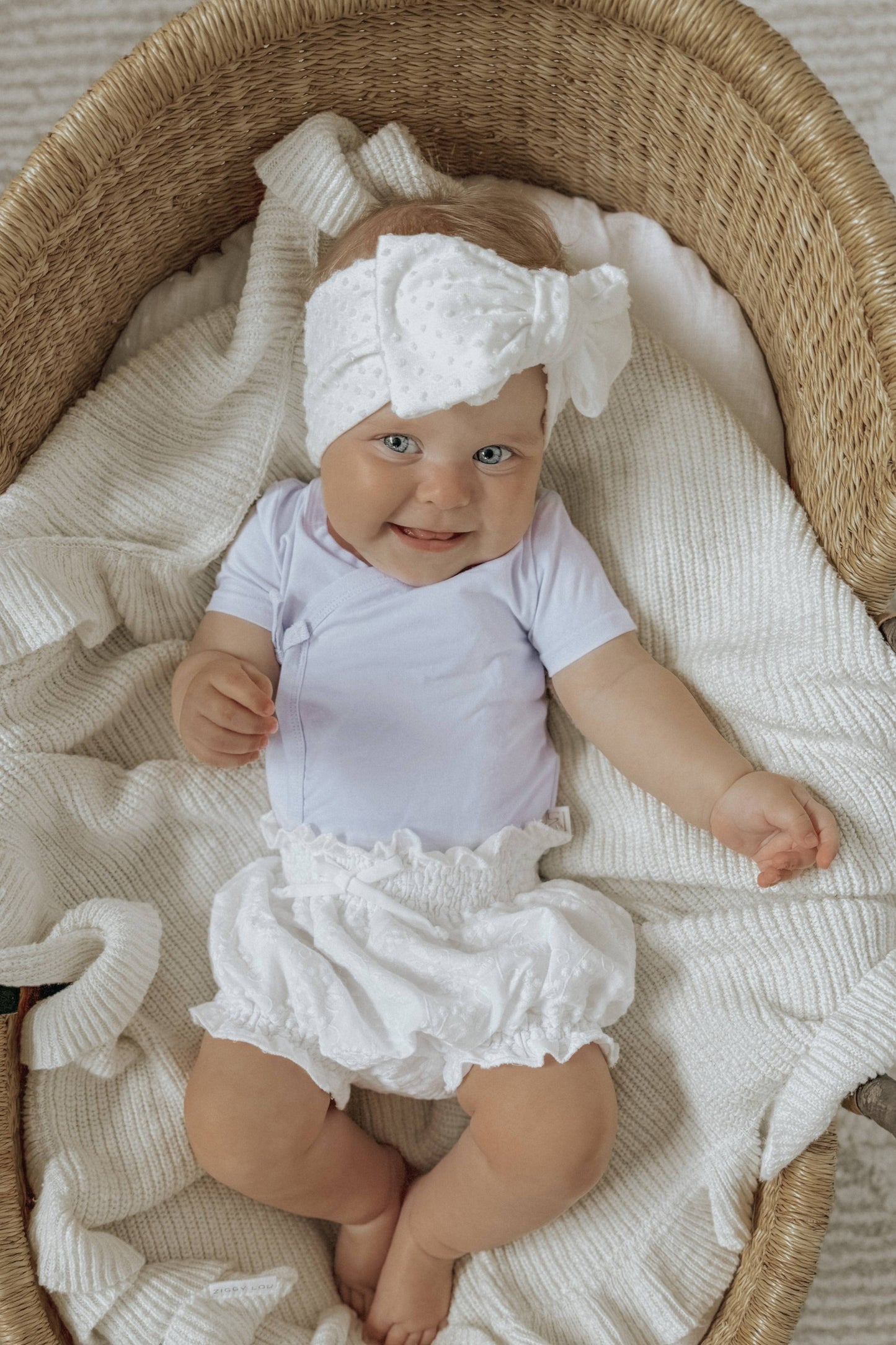 Elke & Indigo - Bamboo/Organic Cotton Willow Bodysuit - Soft Lilac
