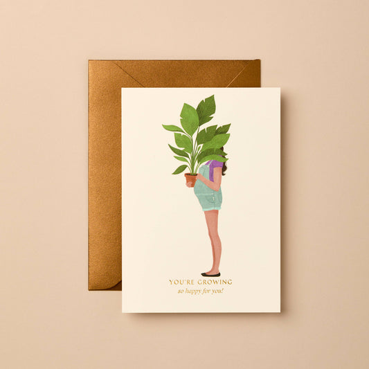 Gabrielle & Celine Greeting Cards Australia - New Baby Card | Sustainable Minimal Design