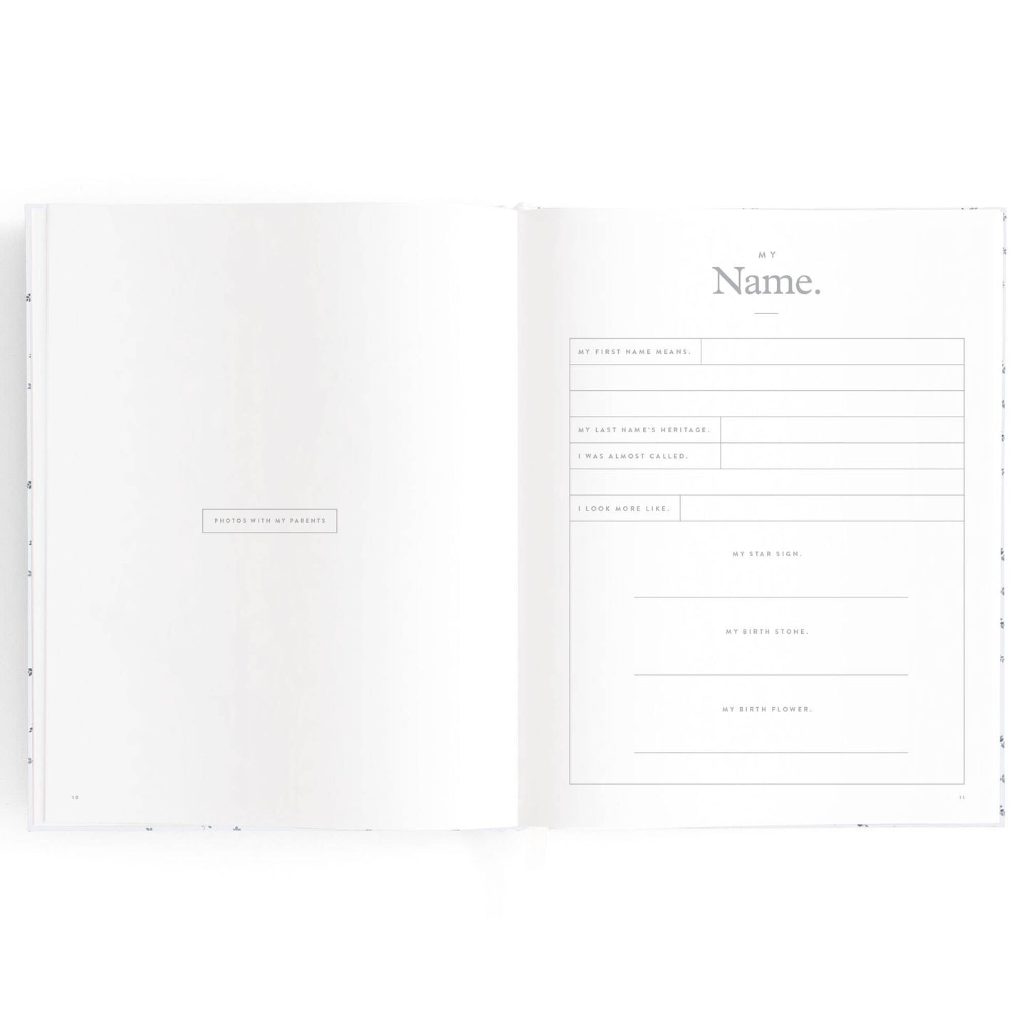 Fox & Fallow - Baby Book Bluebell