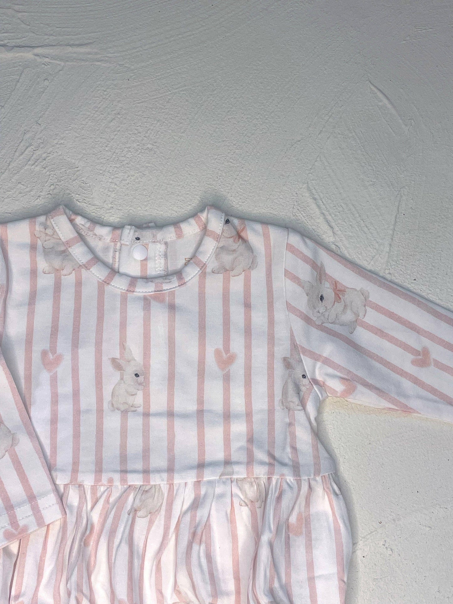 Elke & Indigo - Bamboo/Organic Cotton Romper - Bunny Love
