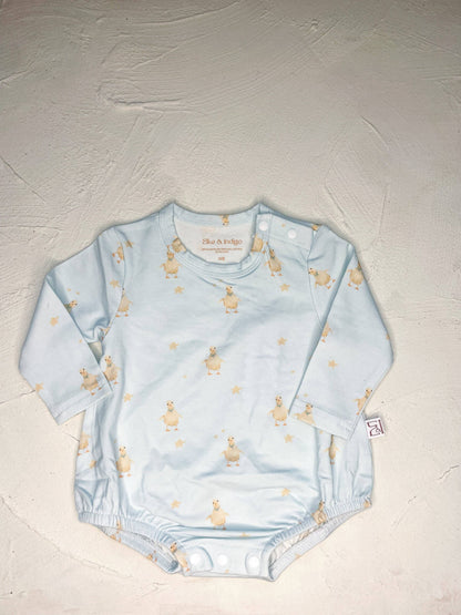 Elke & Indigo - Bamboo/Organic Cotton Romper - Little Duck