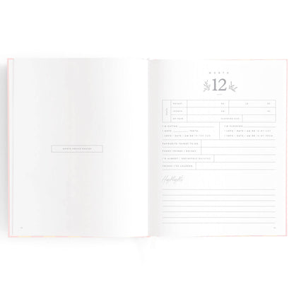 Fox & Fallow - Baby Book Petal Stripe