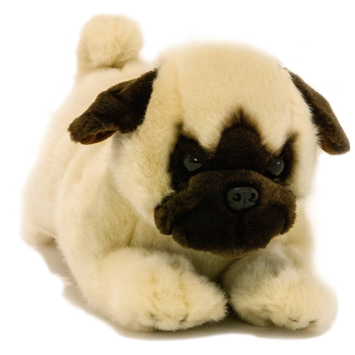 Bocchetta Plush Toys - Pepito - Fawn Pug puppy Size 28cm/11"