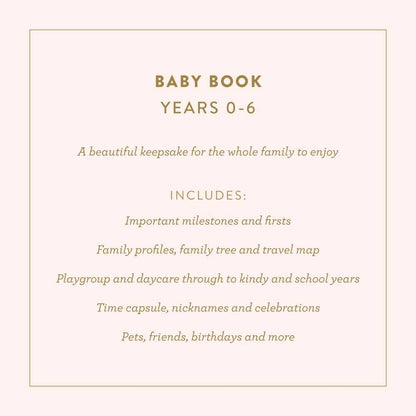 Fox & Fallow - Baby Book Buttermilk (Gender Neutral)