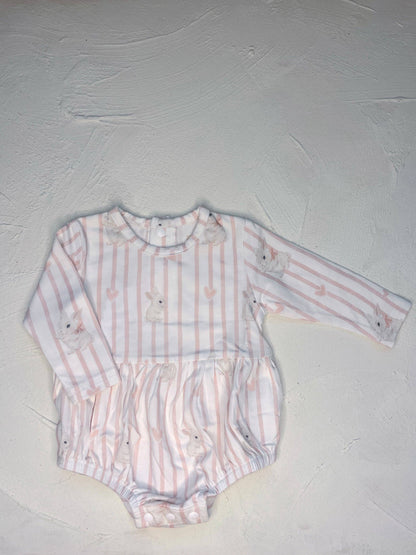 Elke & Indigo - Bamboo/Organic Cotton Romper - Bunny Love