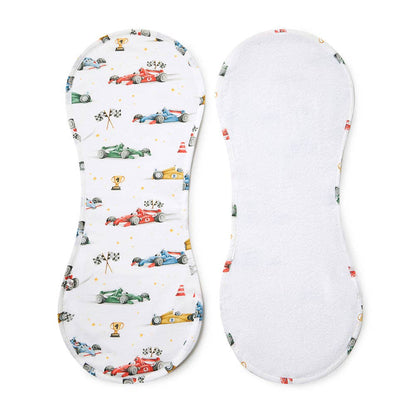 Snuggle Hunny - Little Racers Organic Cotton Burp Cloth