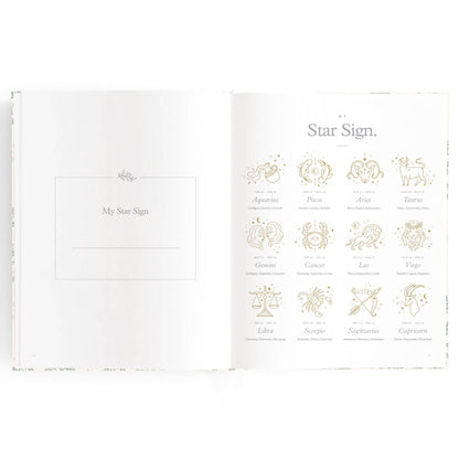 Fox & Fallow - Baby Book Cypress