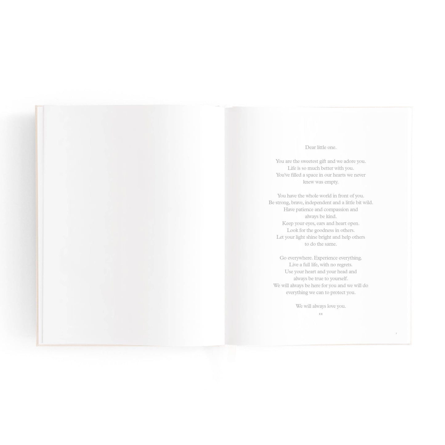 Fox & Fallow - Mini Baby Book Oatmeal