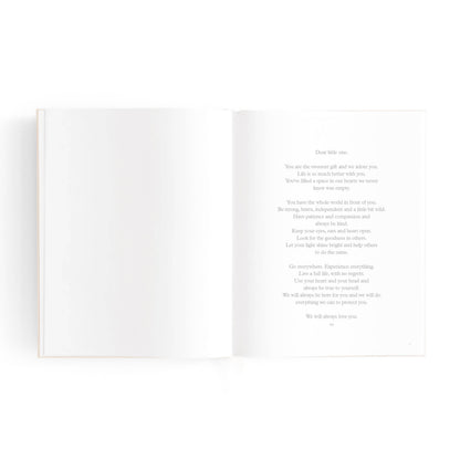 Fox & Fallow - Mini Baby Book Oatmeal