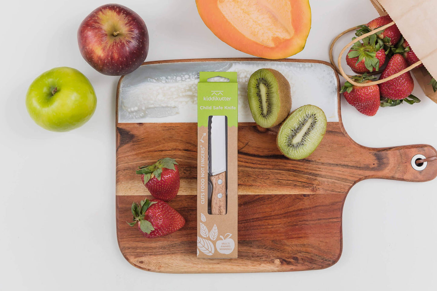 KiddiKutter child safe knife - KiddiKutter Child Safe Knife - Wooden