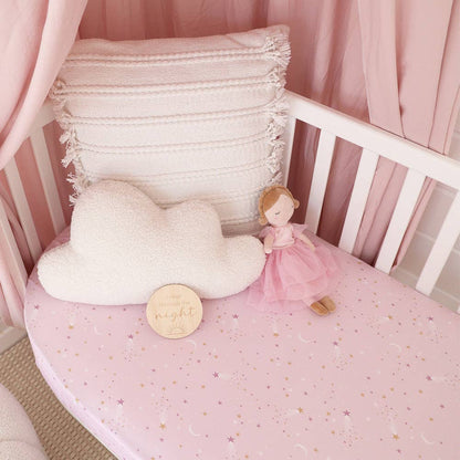 Snuggle Hunny - Twinkle Organic Fitted Cot Sheet