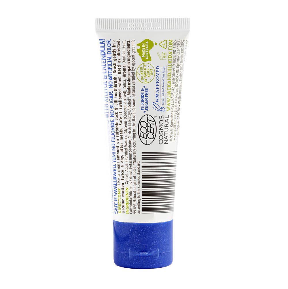 Jack N' Jill Kids - Jack N' Jill Natural Certified Toothpaste Bubblegum 50g