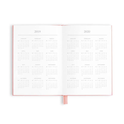Fox & Fallow - The Traveller Mini Travel Diary - Dusty Rose