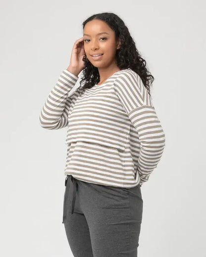 Ripe Maternity - Lionel Long Sleeve Nursing Tee