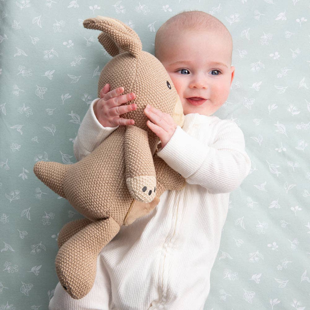 Living Textiles - Knitted Toy - Kylie the Kangaroo