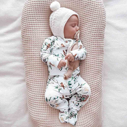 Snuggle Hunny - Ivory Merino Wool Bonnet & Bonnets