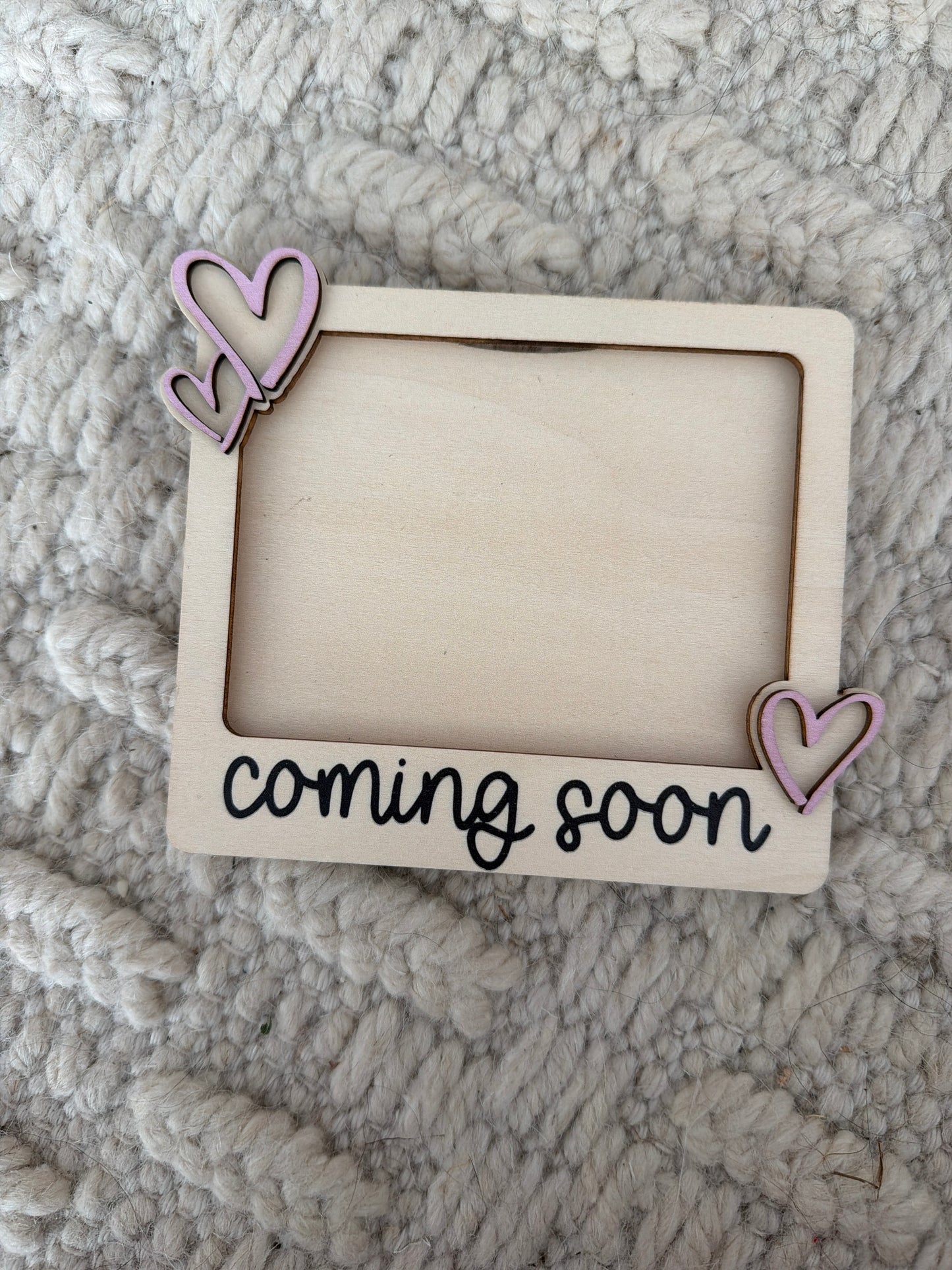 Coming Soon Frame