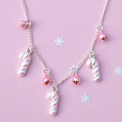 Lauren Hinkley Australia - Candy Cane Bells Necklace