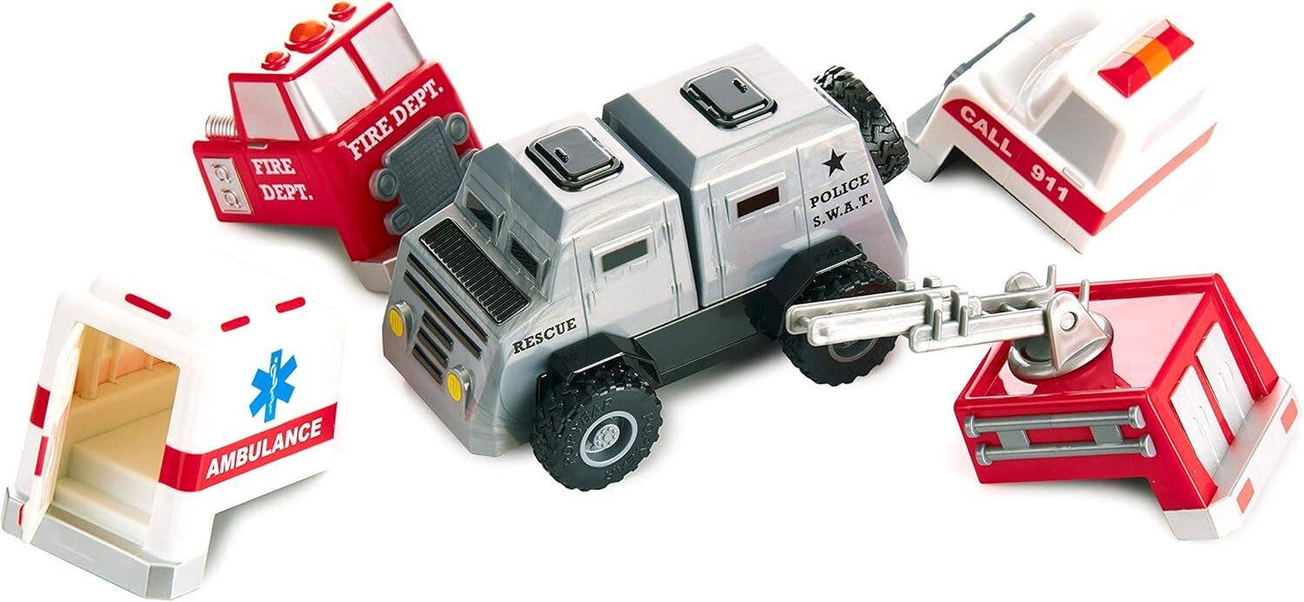 Leisure Learning Pty Ltd - Magnetic: Build A Truck Rescue