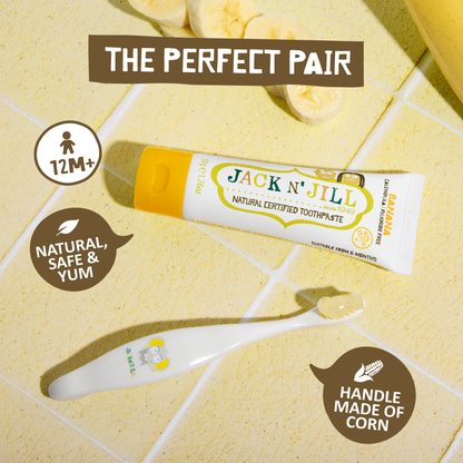 Jack N' Jill Kids - Jack N' Jill Natural Certified Toothpaste Banana 50g