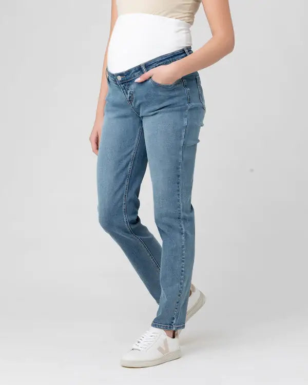 Ripe Maternity - Hunter Over Bump Jean  Vintage Wash
