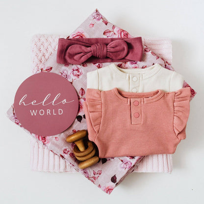Snuggle Hunny - Blossom Organic Muslin Wrap