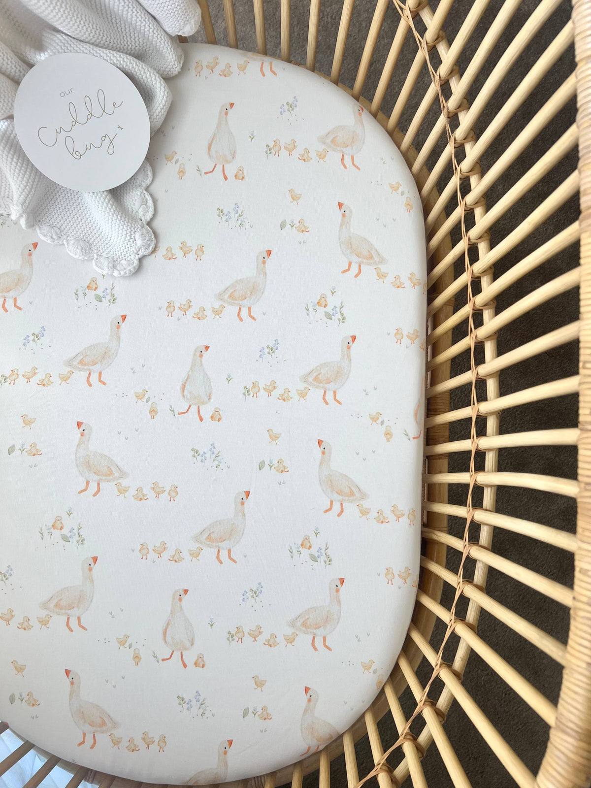 Co-Sleeper Sheet Goosey Gander