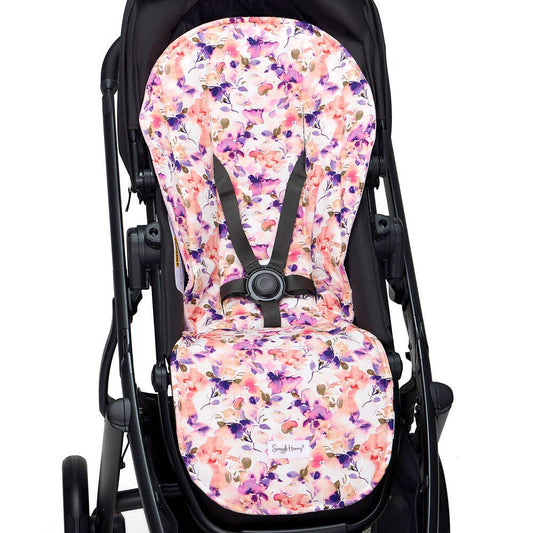 Snuggle Hunny - Blushing Beauty Universal Organic Pram Liner