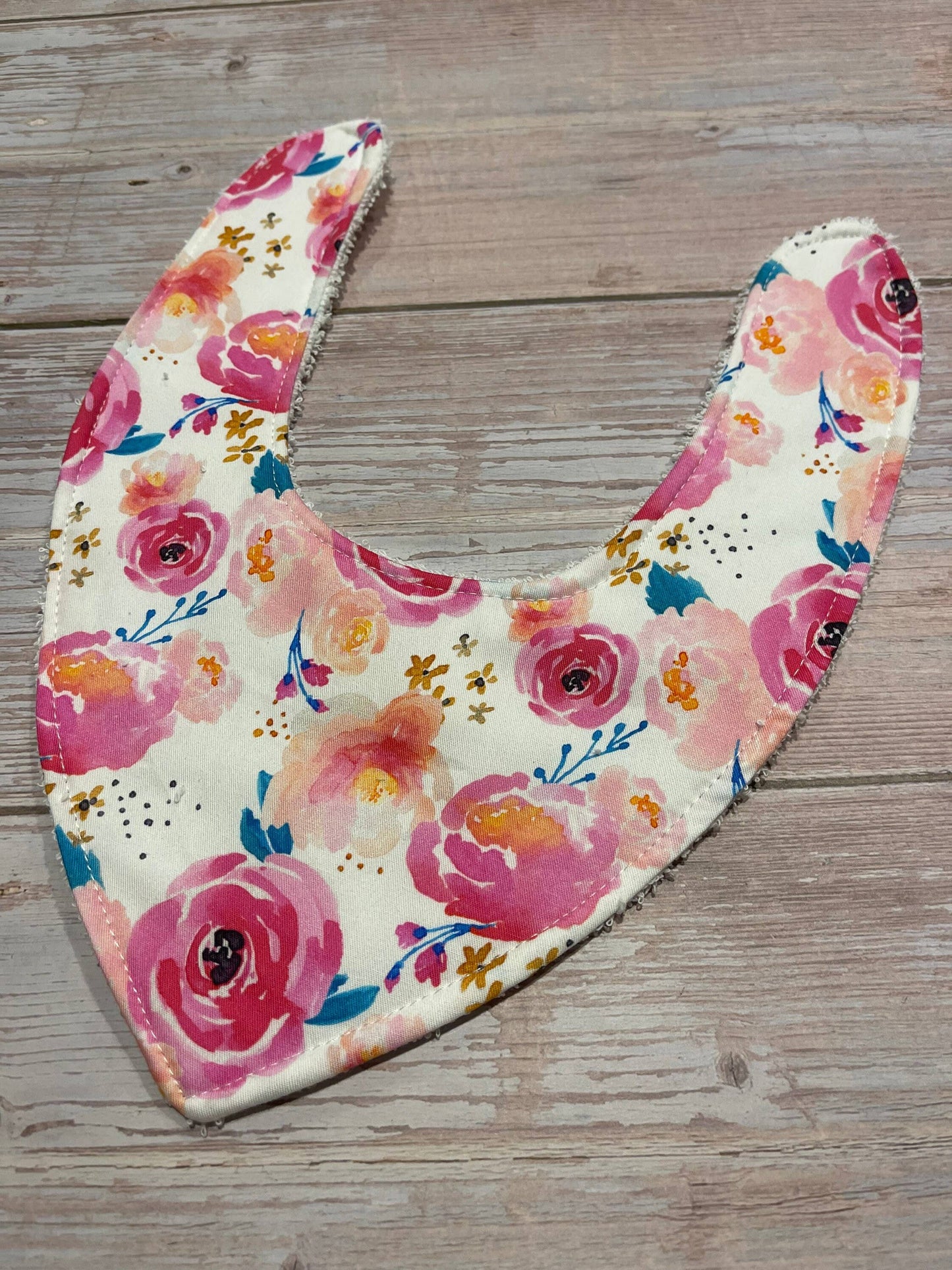 Finished with a Kiss - Dribble Bib, Bandanna Bib, Baby Bib - Havana