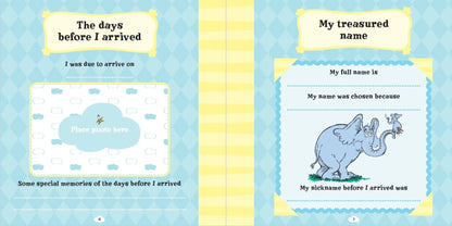 Lake Press - Dr Seuss - Baby Record Book