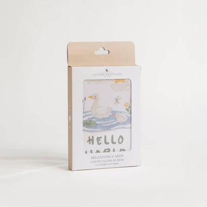 Living Textiles - Milestone cards - Goosey Goosey