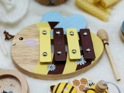 ToysLink - Wooden Bumble Bee Xylophone