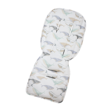 Universal Pram Liner Whales