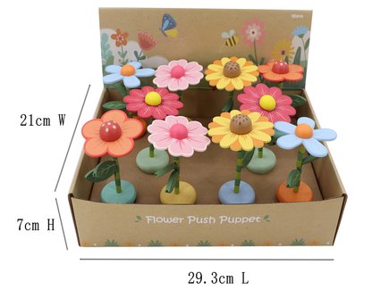 ToysLink - Wooden Flower Press Toy