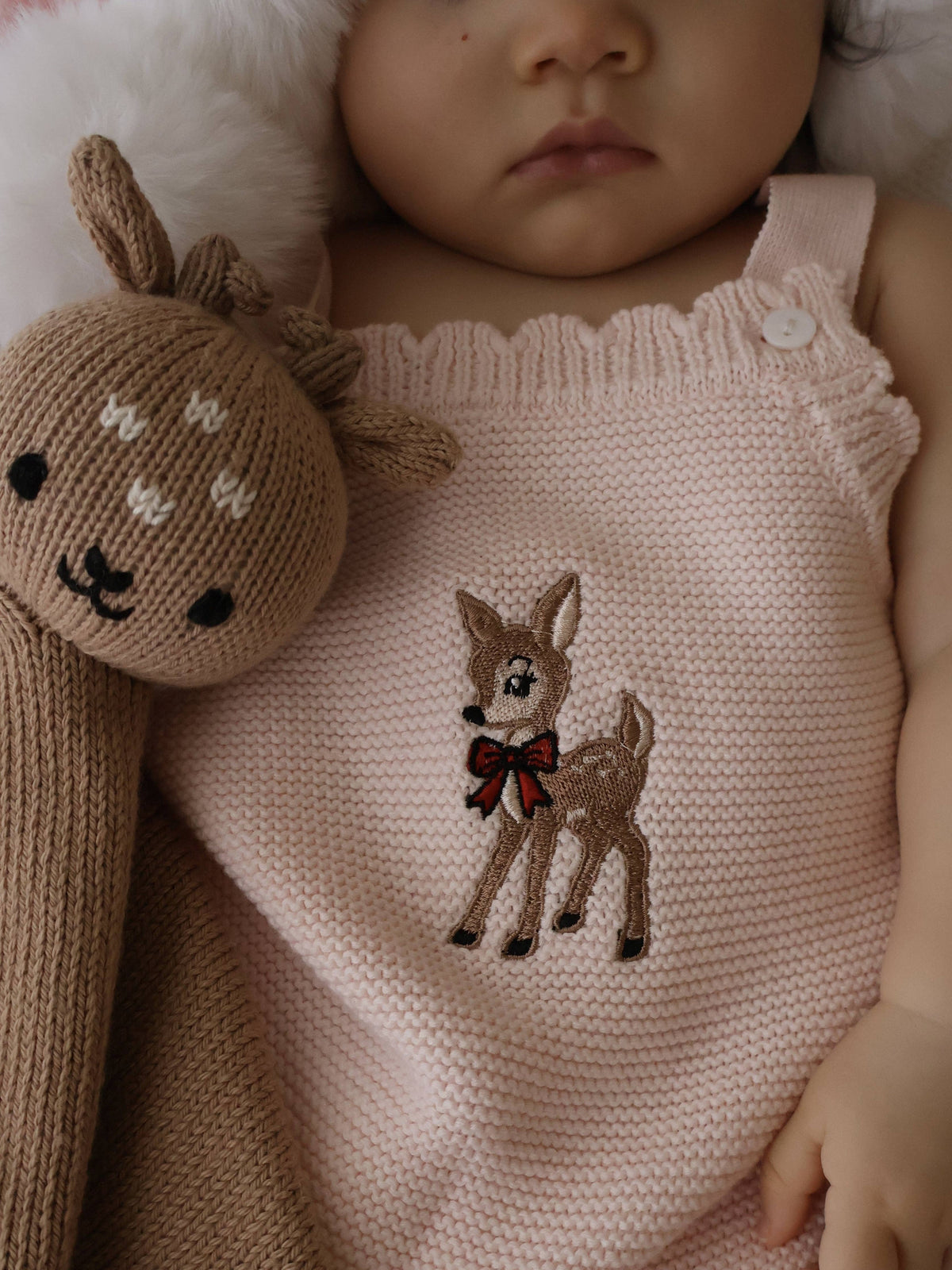 Elke & Indigo - PREORDER - Vintage Deer Romper