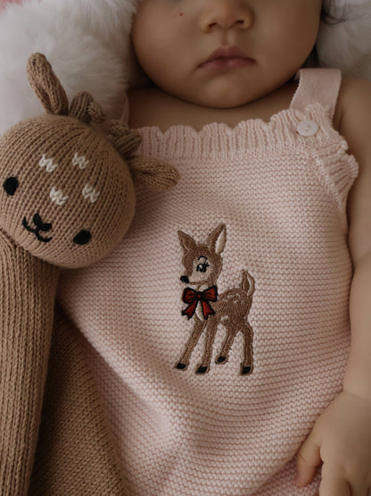 Elke & Indigo - PREORDER - Vintage Deer Romper
