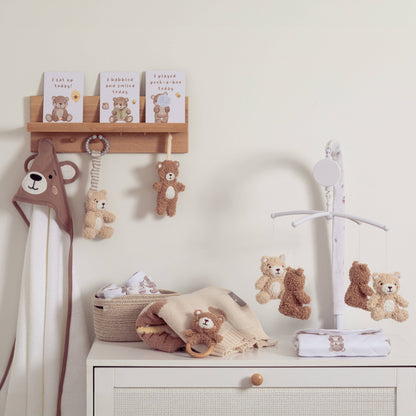 Living Textiles - Milestone cards - Cuddly Bear